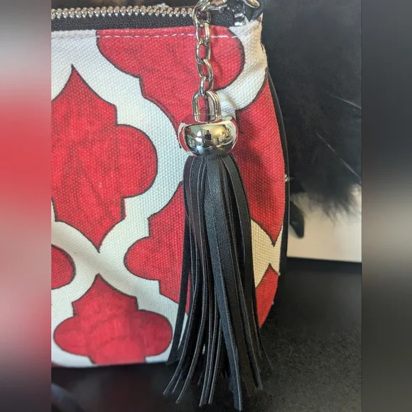 Brighton Love Dove Canvas Crossbody Purse Bag - Picture 4 of 11